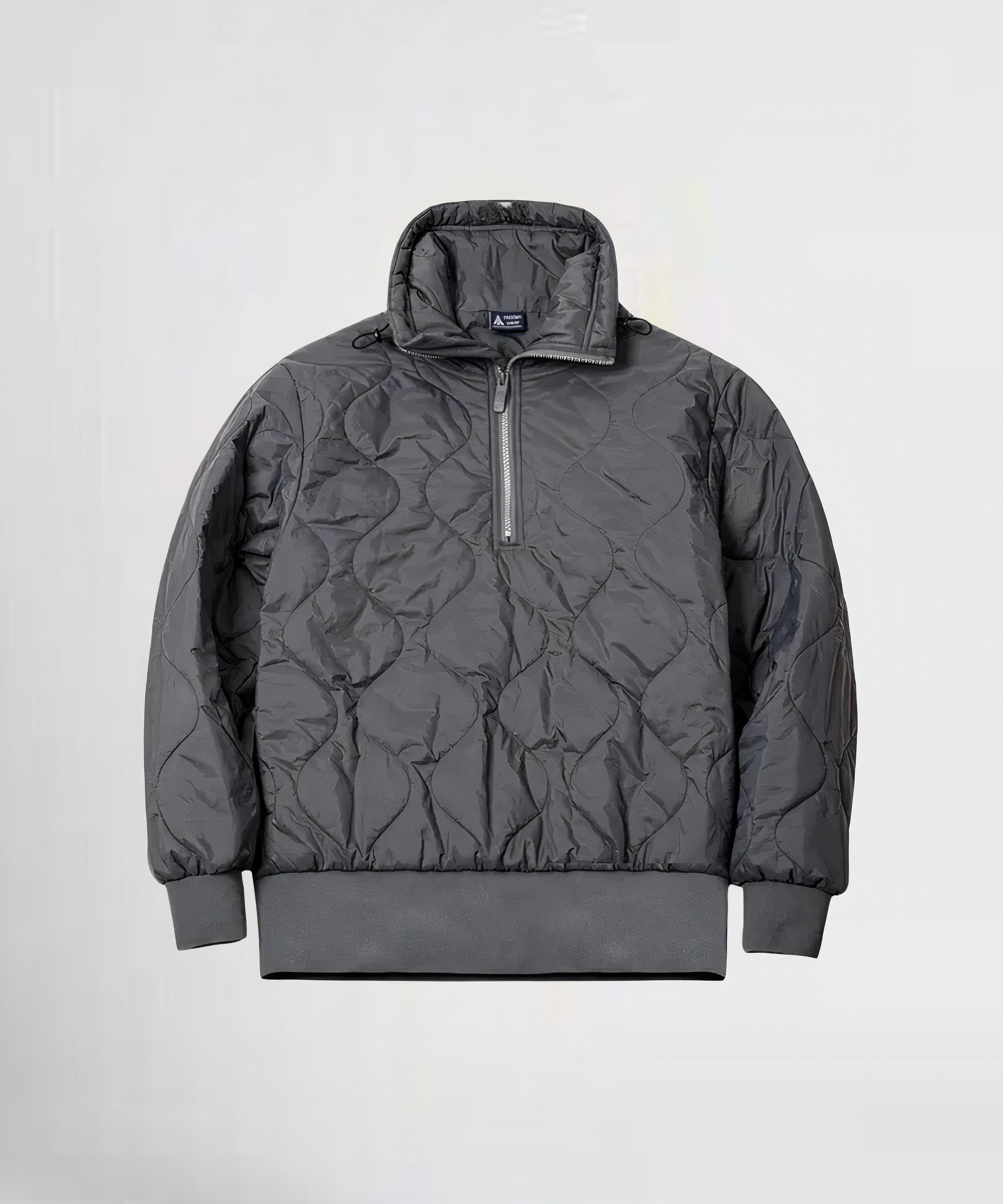 QUILTED HALF-ZIP